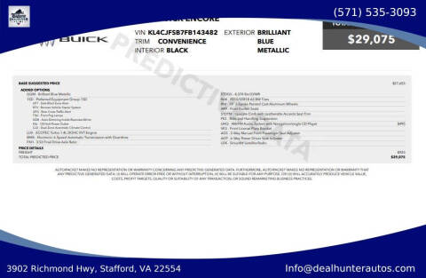2015 Buick Encore Convenience