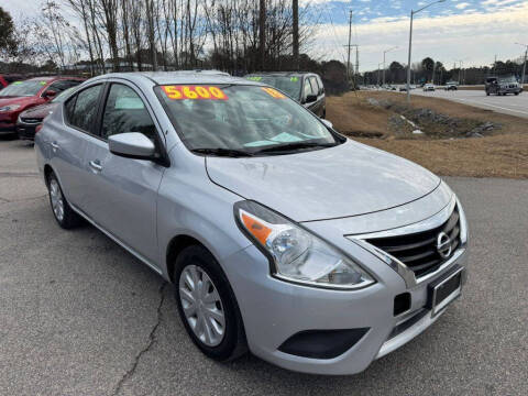 2018 Nissan Versa for sale at Clayton Motors INC in Clayton NC