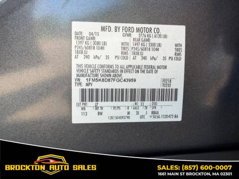 2015 Ford Explorer XLT