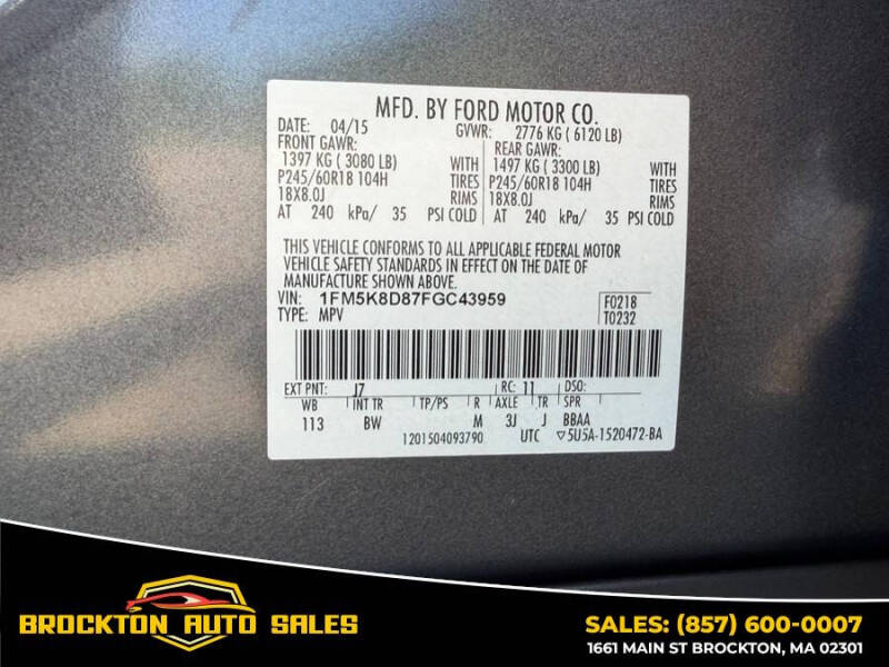 2015 Ford Explorer XLT