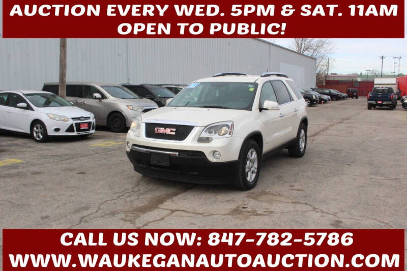 2009 GMC Acadia for sale at Waukegan Auto Auction in Waukegan IL