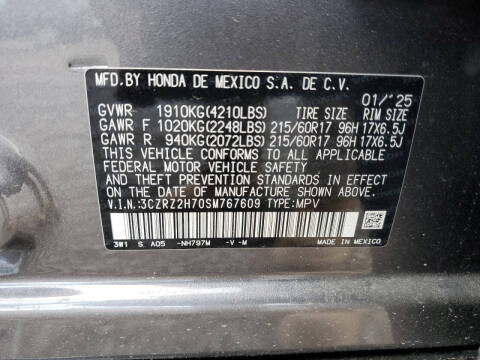 2025 Honda HR-V EX-L