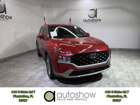 2022 Hyundai Santa Fe for sale at AUTOSHOW SALES & SERVICE in Plantation FL