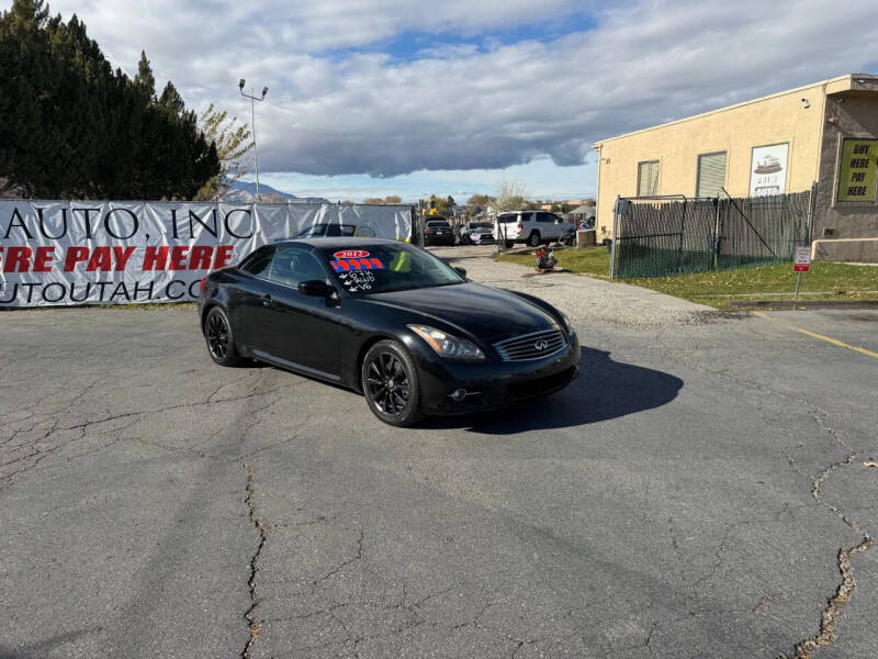 2012 Infiniti G37 Convertible
