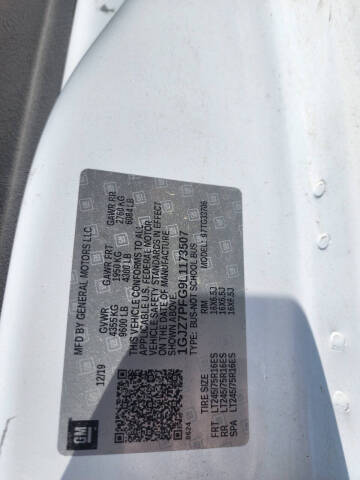 2020 GMC Savana LT 3500