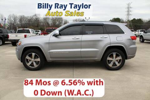 2015 Jeep Grand Cherokee for sale at Billy Ray Taylor Auto Sales in Cullman AL