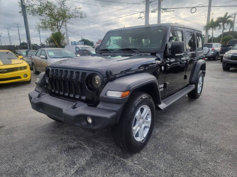 2018 Jeep Wrangler Unlimited for sale at Car Prime in West Palm Beach FL