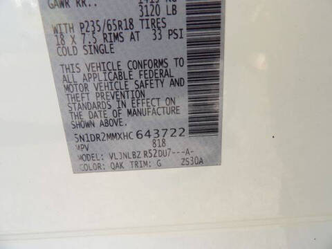 2017 Nissan Pathfinder S