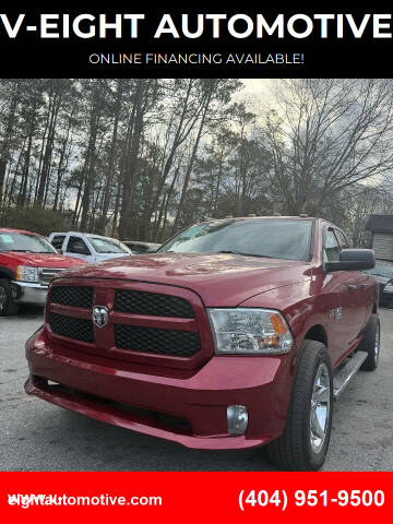 2013 RAM 1500 for sale at V-EIGHT AUTOMOTIVE in Lithia Springs GA