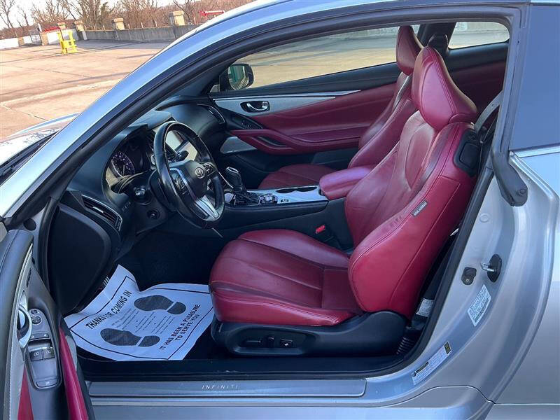 2017 Infiniti Q60 Red Sport 400