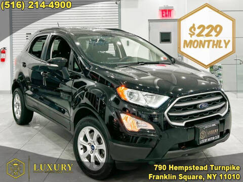 2020 Ford EcoSport for sale at LUXURY MOTOR CLUB in Franklin Square NY