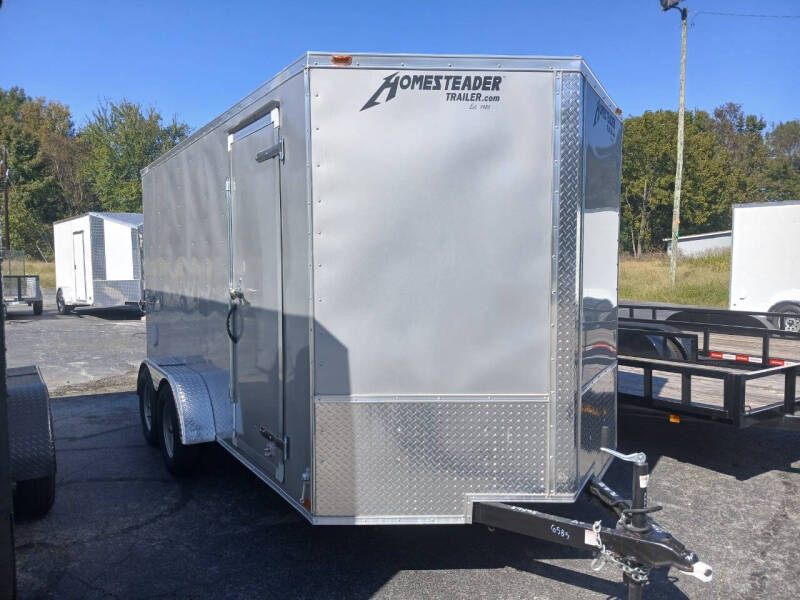 2024 Homesteader Trailer 7x14 cargo for sale at Trailer Liquidation Direct in Lexington NC