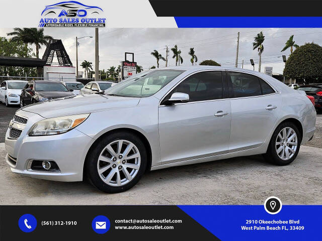 2013 Chevrolet Malibu for sale at Auto Sales Outlet in West Palm Beach, FL