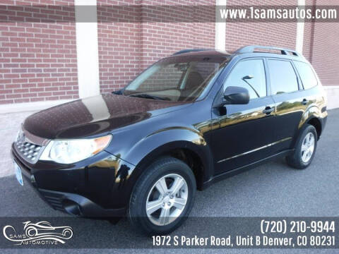 2013 Subaru Forester for sale at SAM'S AUTOMOTIVE in Denver CO