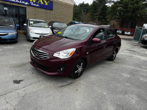 2019 Mitsubishi Mirage G4 for sale at Broadway Motoring Inc. in Ayer MA