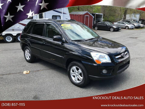 2009 Kia Sportage for sale at Knockout Deals Auto Sales in West Bridgewater MA