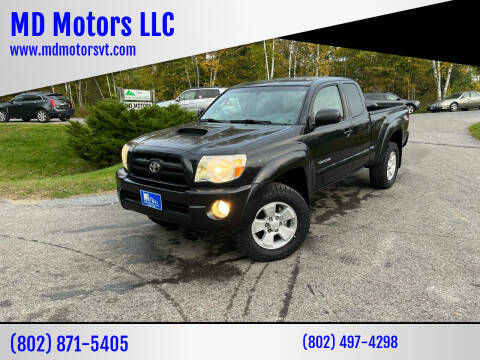 2007 Toyota Tacoma for sale at MD Motors LLC in Williston VT