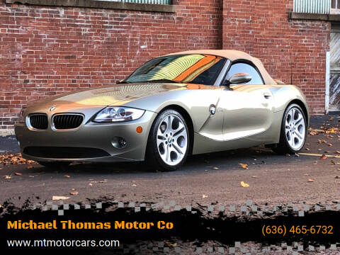 2005 BMW Z4 for sale at Michael Thomas Motor Co in Saint Charles MO