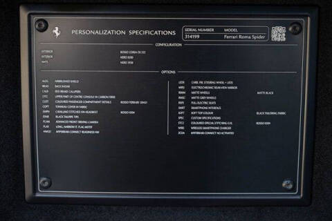 2025 Ferrari Roma Spider