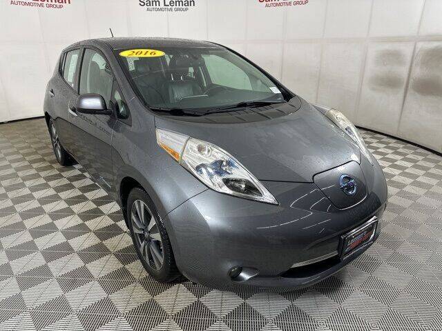 Used 2016 Nissan LEAF SL with VIN 1N4BZ0CP6GC310501 for sale in Bloomington, IL