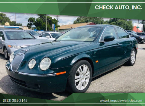 2005 Jaguar S-Type for sale at CHECK AUTO, INC. in Tampa FL