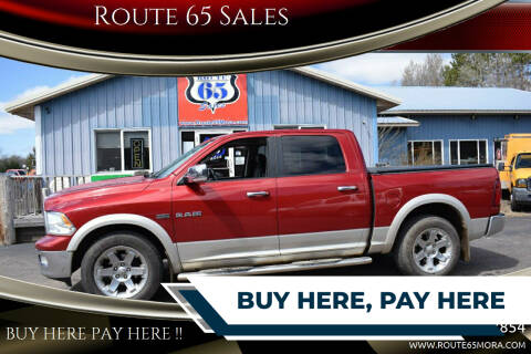 2010 Dodge Ram Pickup 1500 for sale at Route 65 Sales in Mora MN