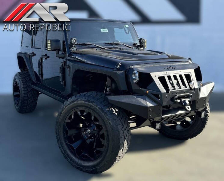 2016 Jeep Wrangler Unlimited for sale at Auto Republic Cypress in Cypress CA