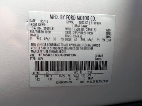 2018 Ford Explorer Limited