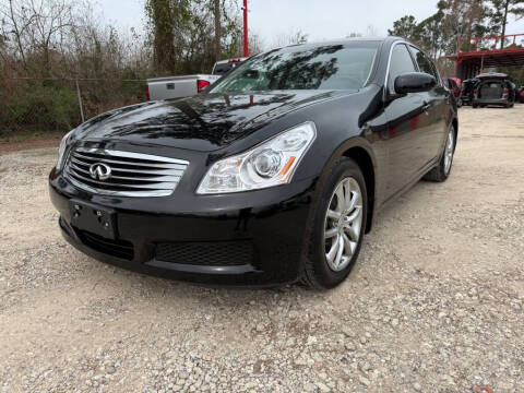2009 Infiniti G37 Sedan for sale at CROWN AUTO in Spring TX