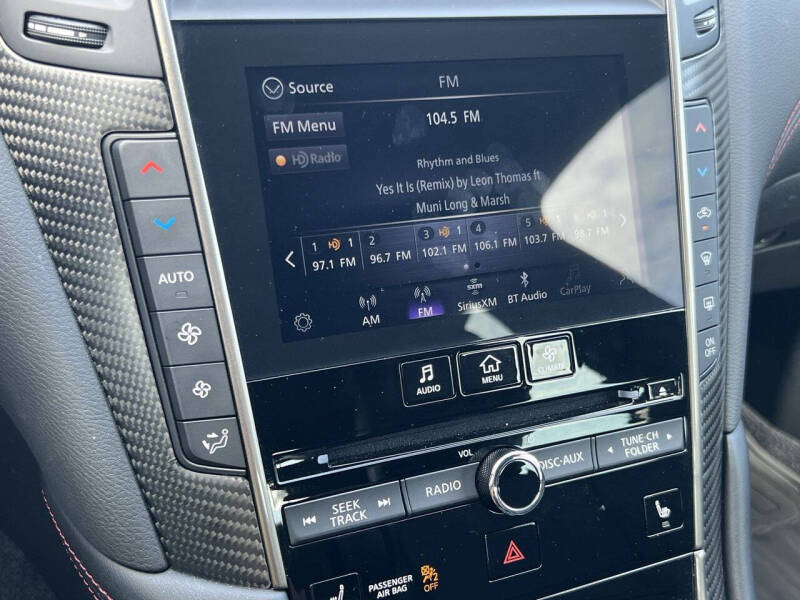 2024 Infiniti Q50 Red Sport 400