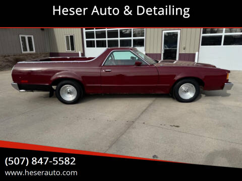 1978 Ford Ranchero for sale at Heser Auto & Detailing in Jackson MN