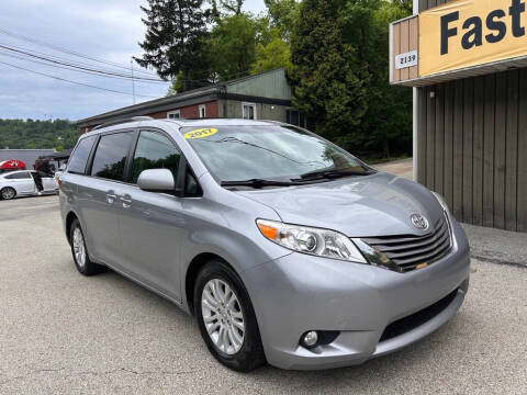2017 Toyota Sienna for sale at Worldwide Auto Group LLC in Monroeville PA