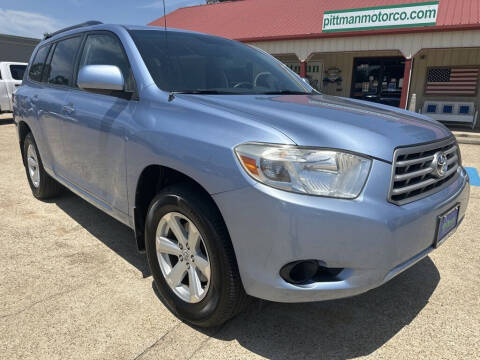 2010 Toyota Highlander for sale at PITTMAN MOTOR CO in Lindale TX