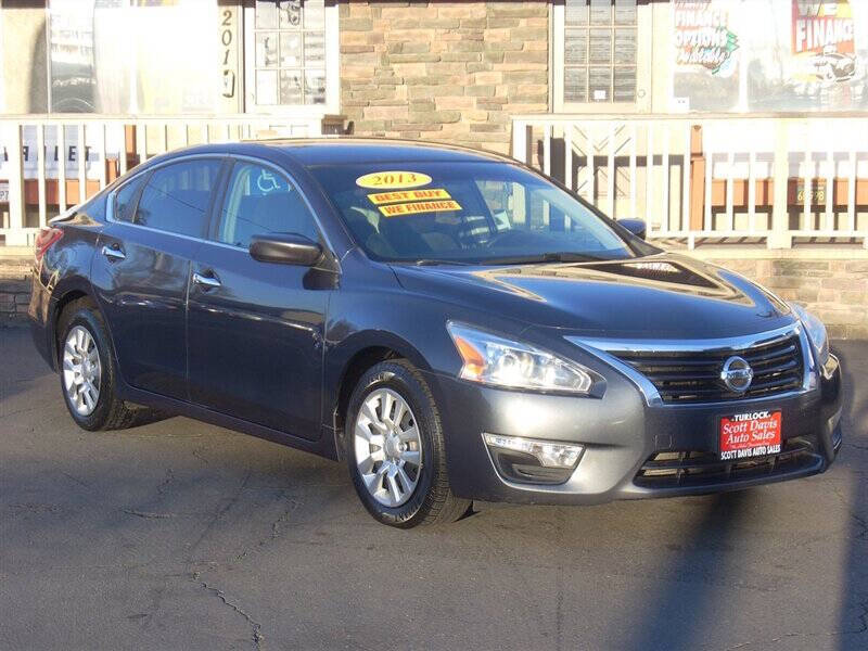 2013 Nissan Altima for sale at Scott Davis Auto Sales in Turlock CA