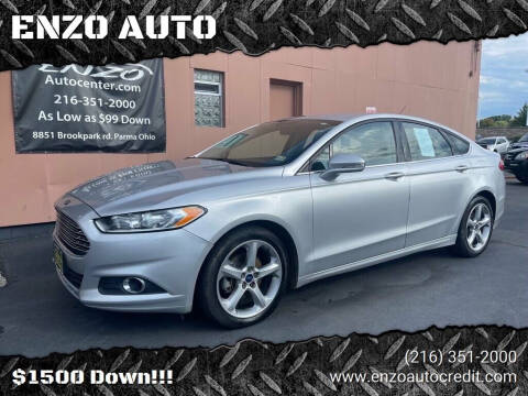 2016 Ford Fusion for sale at ENZO AUTO in Parma OH