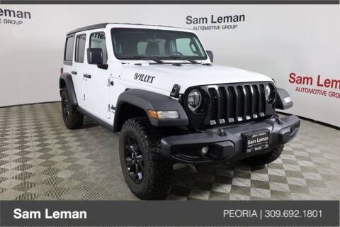 2021 Jeep Wrangler Unlimited for sale at Sam Leman Chrysler Jeep Dodge of Peoria in Peoria IL