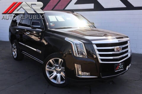 2018 Cadillac Escalade for sale at Auto Republic Cypress in Cypress CA