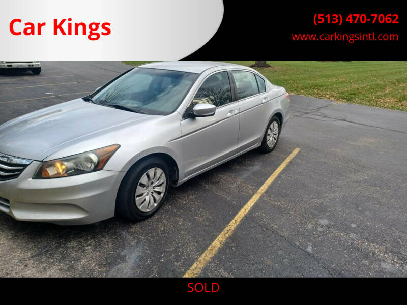 2012 Honda Accord for sale at Car Kings in Cincinnati OH
