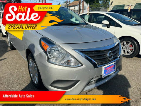 2015 Nissan Versa for sale at Affordable Auto Sales in Irvington NJ