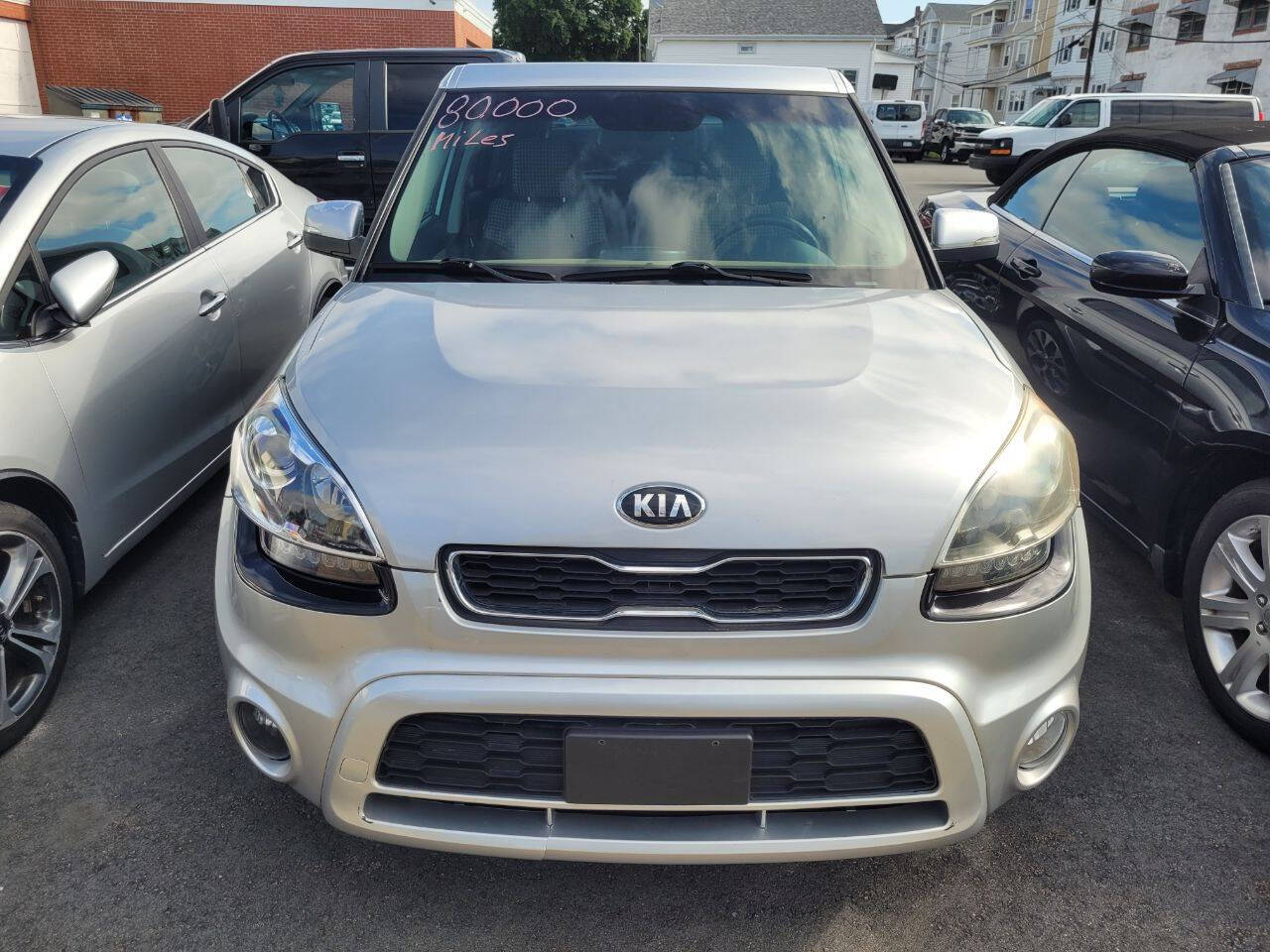 Silver 2013 Kia Soul + + 4dr Crossover 6A 2