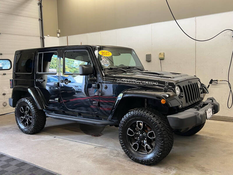 2017 Jeep Wrangler Unlimited for sale at V & F Auto Sales in Agawam MA