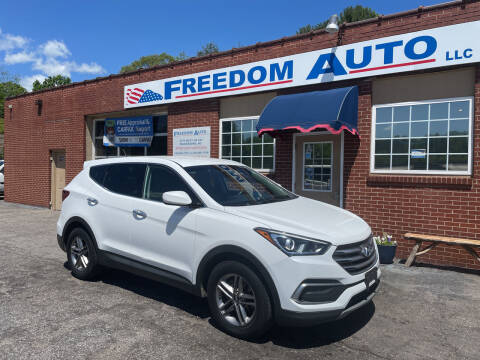2018 Hyundai Santa Fe Sport for sale at FREEDOM AUTO LLC in Wilkesboro NC