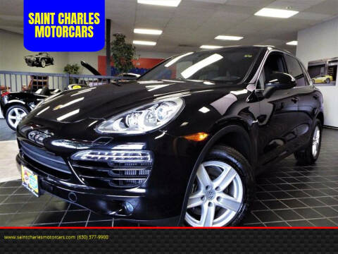 2013 Porsche Cayenne for sale at SAINT CHARLES MOTORCARS in Saint Charles IL