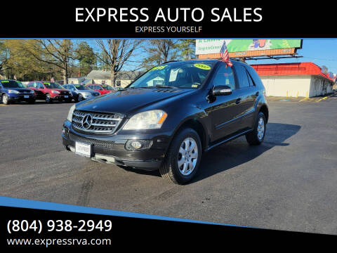 2007 Mercedes-Benz M-Class for sale at EXPRESS AUTO SALES in Midlothian VA