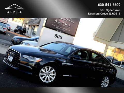 2013 Audi A6 for sale at Alpha Luxury Motors in Downers Grove IL