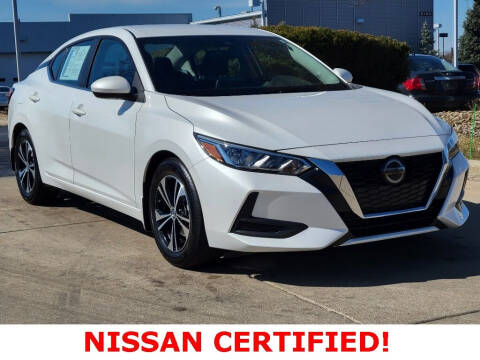 2021 Nissan Sentra for sale at Ken Ganley Nissan in Medina OH