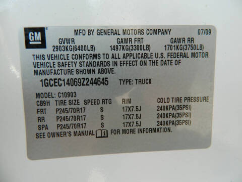 2009 Chevrolet Silverado 1500