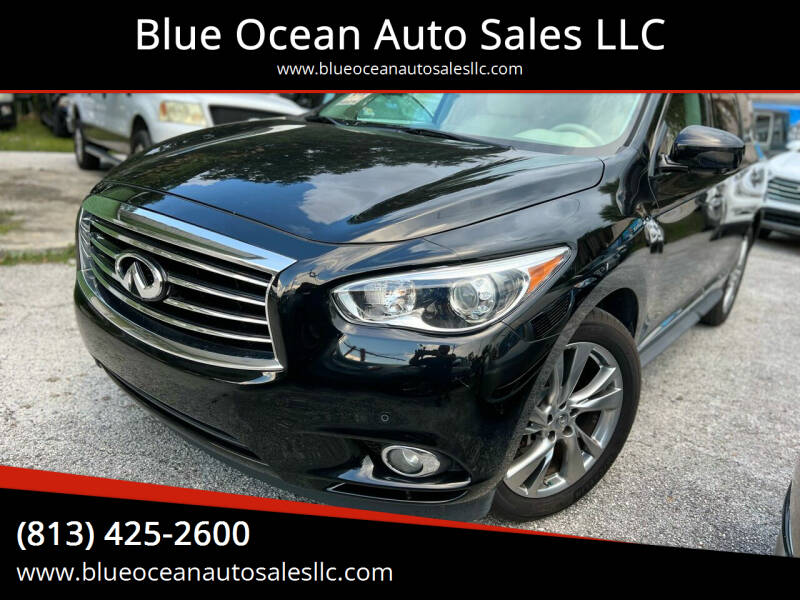 2013 Infiniti JX35 for sale at Blue Ocean Auto Sales LLC in Tampa FL