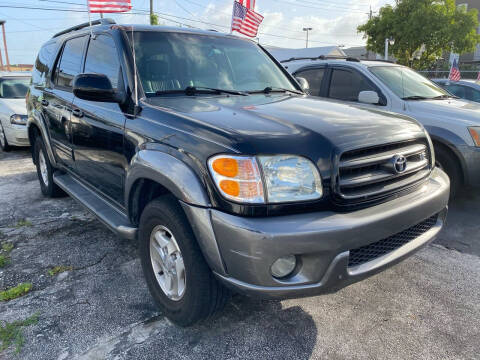 2003 Toyota Sequoia for sale at MIAMI AUTO LIQUIDATORS in Miami FL