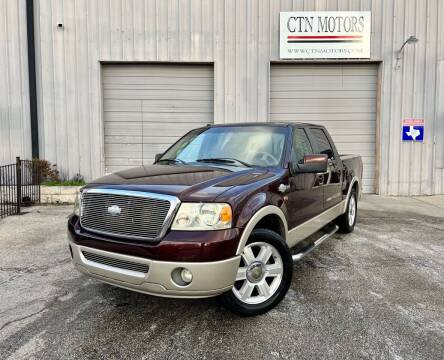 2008 Ford F-150 for sale at CTN MOTORS in Houston TX